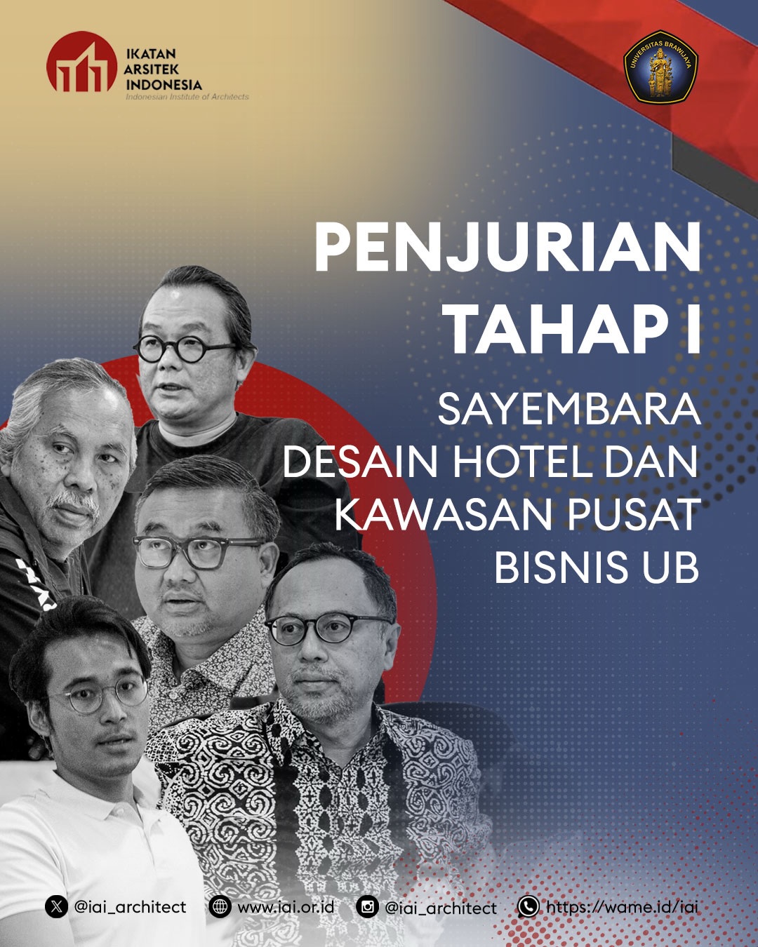 🟥 Ikatan Arsitek Indonesia (IAI) bersama Universitas Brawijaya melaksanakan Penjurian Tahap I S.jpg